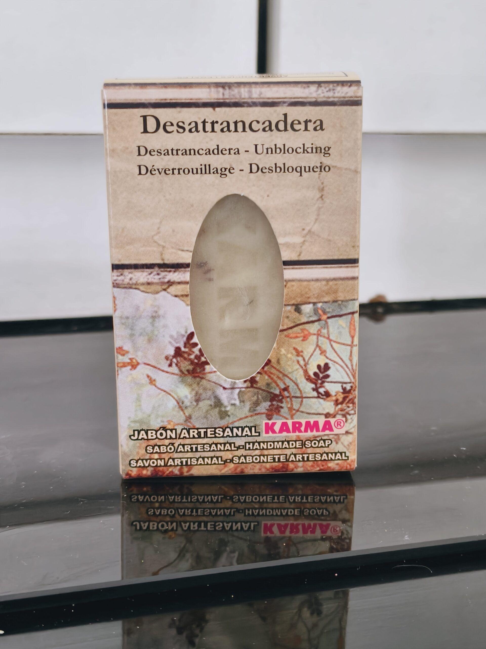 Jabon Desatrancadera - desbloqueo energetico - 100 g 1 Jabon Desatrancadera - desbloqueo energetico - 100 g