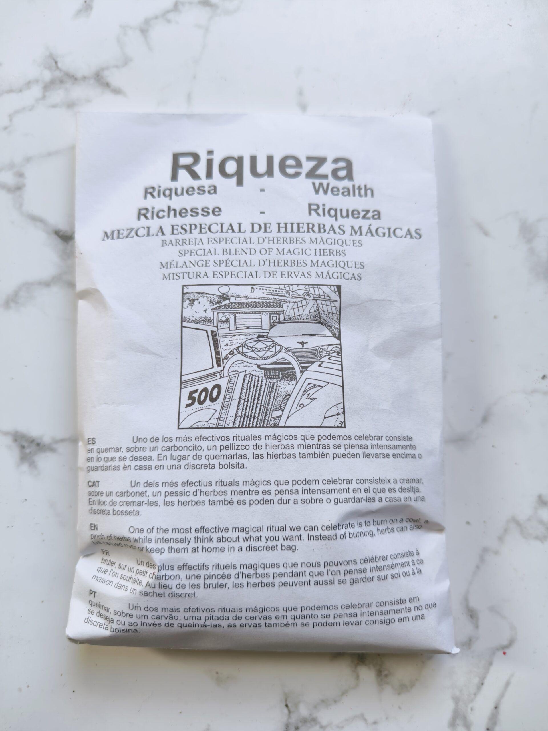 Sahumerio plantas Riqueza 1 Sahumerio plantas Riqueza