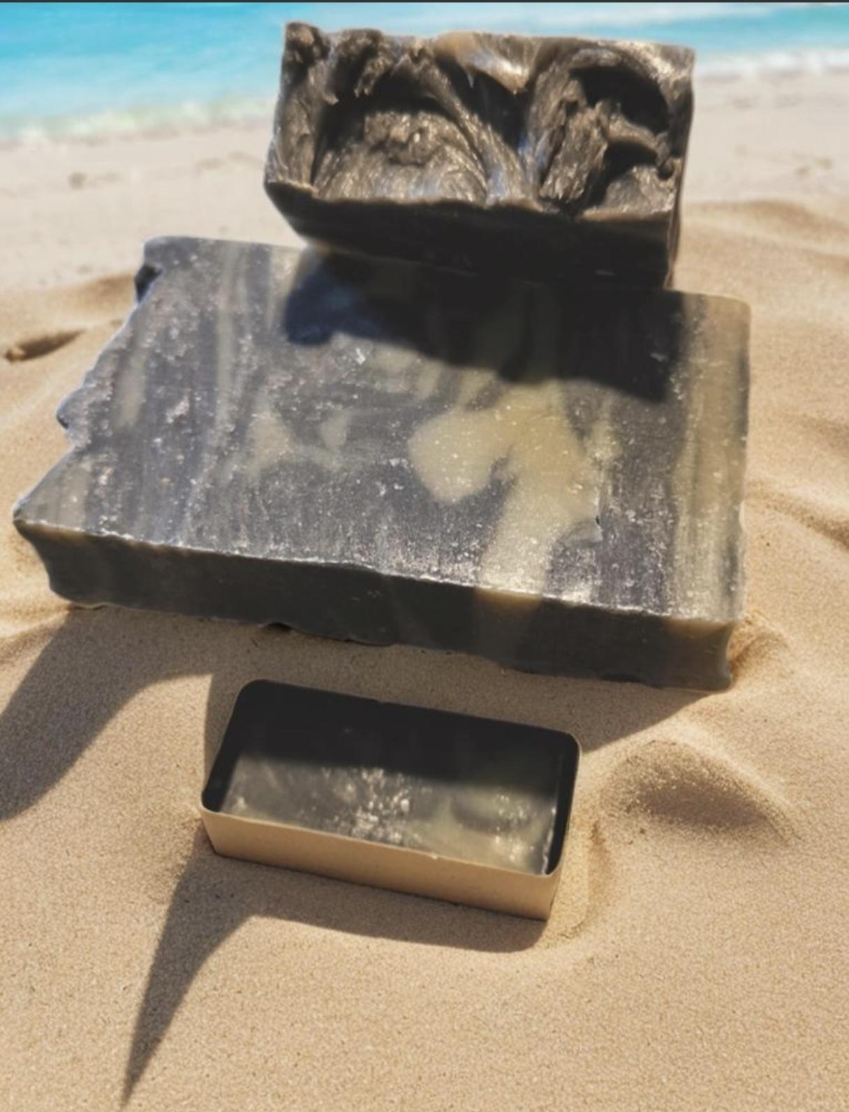 Jabón artesanal de barro del Mar Muerto - purificante - 100 g 1 Jabón artesanal de barro del Mar Muerto - purificante - 100 g