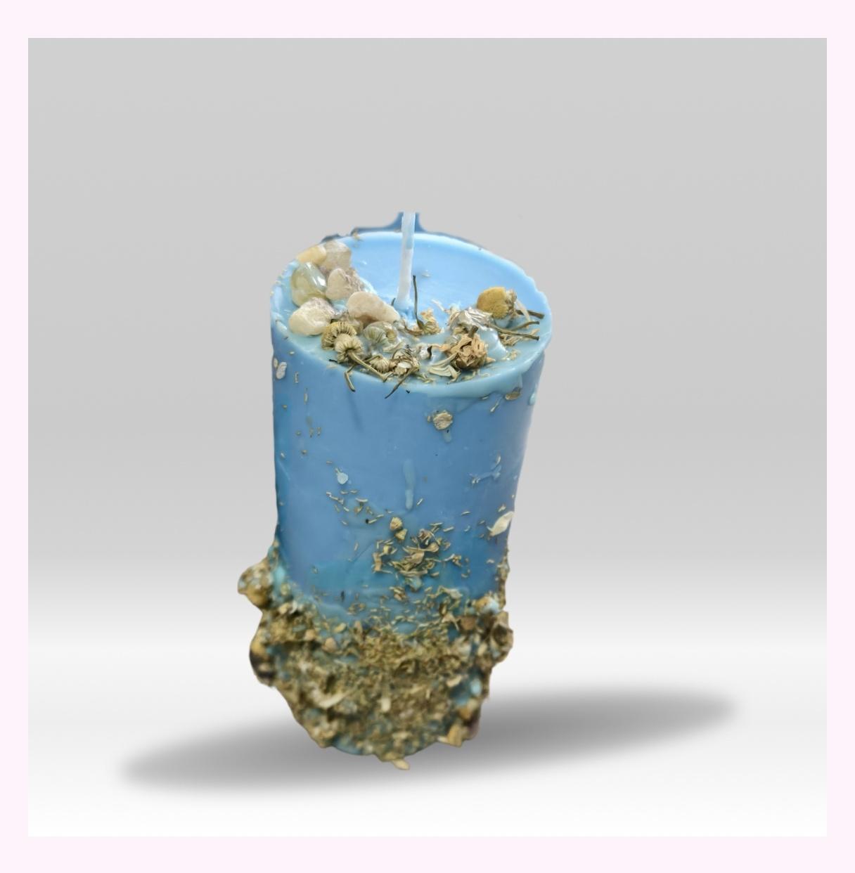 Velón Artesanal ritual de meditación – claridad mental y concentración 3 Velón Artesanal ritual de meditación – claridad mental y concentración - Imagen 3