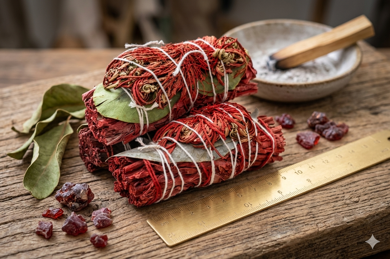 Atadito de Sahumerio – Salvia Rosa de Jericó y Sangre de Dragon (Protección y Limpieza) 1 Atadito de Sahumerio – Salvia Rosa de Jericó y Sangre de Dragon (Protección y Limpieza)