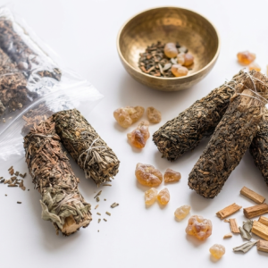 Atadito Twin de Palo Santo, Salvia Blanca y Copal | Purificador
