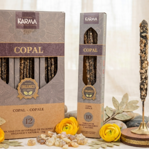 Incienso Orgánico de Copal (25g - 10 Sticks)