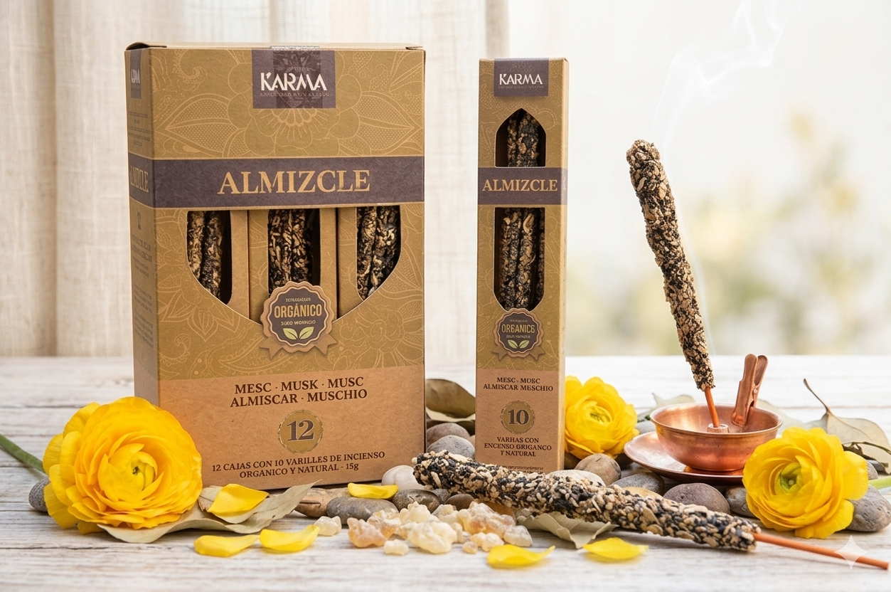 Incienso Orgánico Artesanal – Almizcle (Musk) 1 Incienso Orgánico Artesanal – Almizcle (Musk)